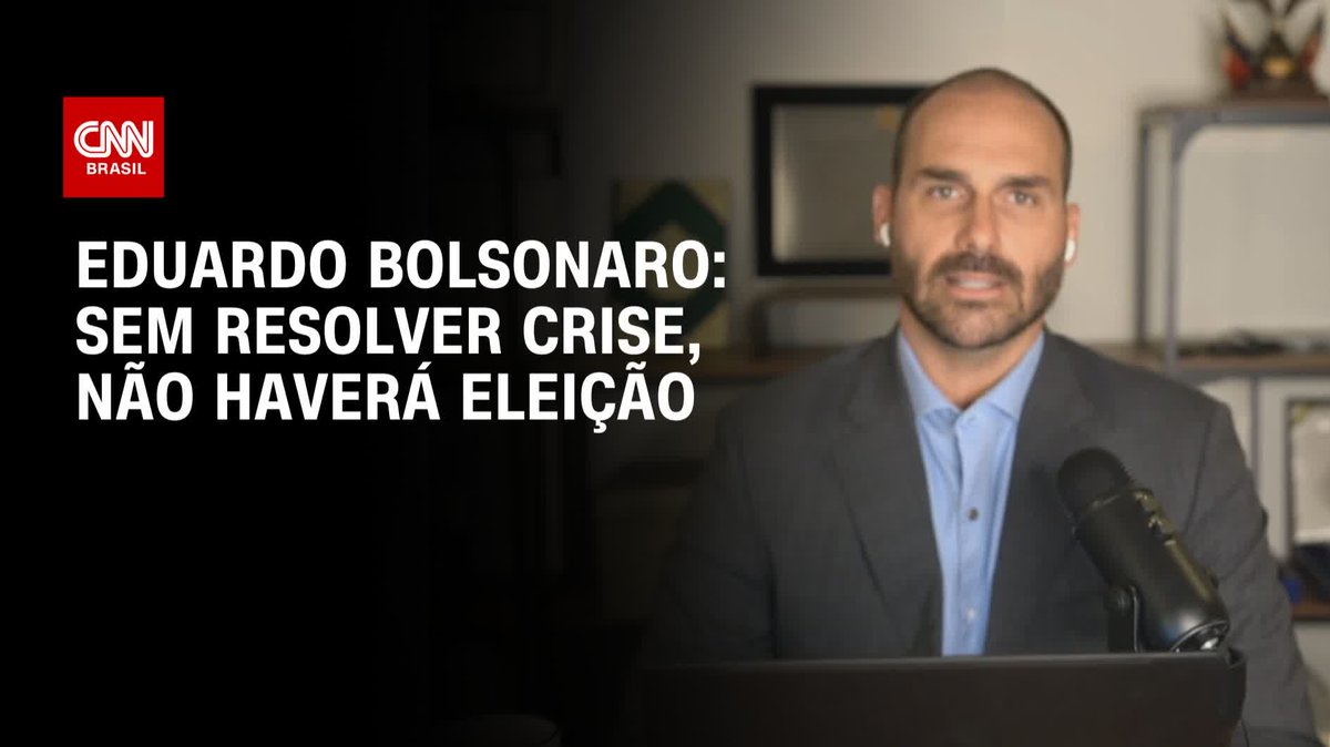 Eduardo: Sem resolver crise, não haverá eleição; assista #CNNArena