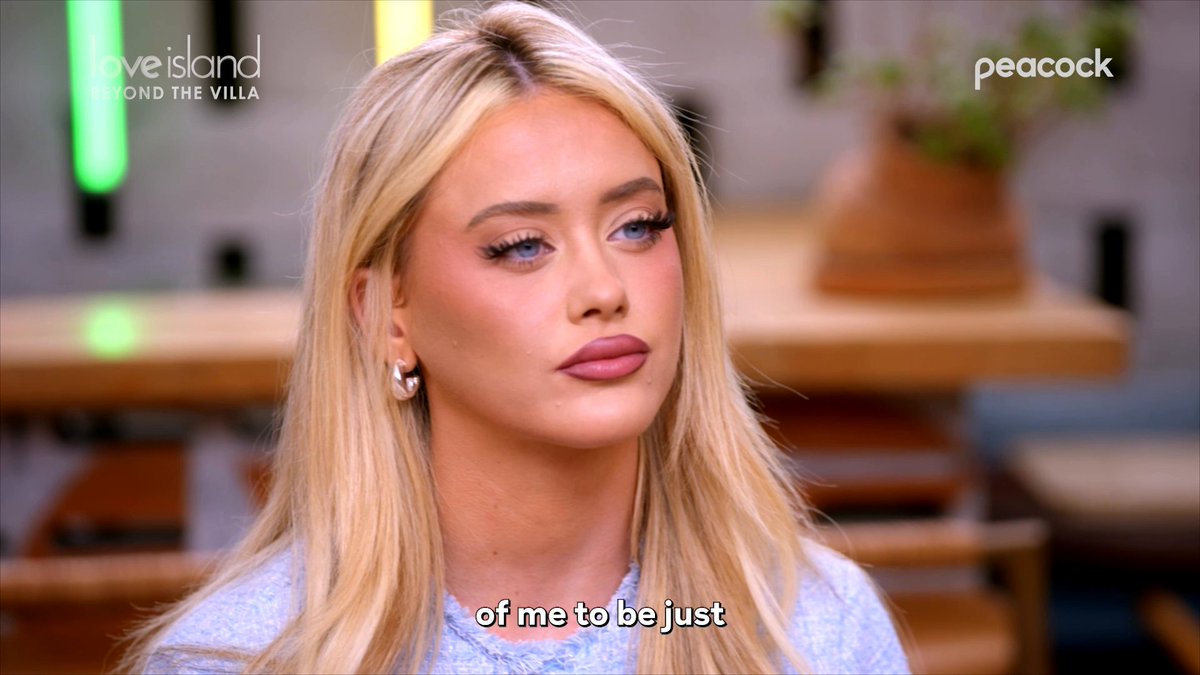 JaNa the mediator 🙂‍↕️ Love Island: #BeyondTheVilla is streaming now on Peacock.