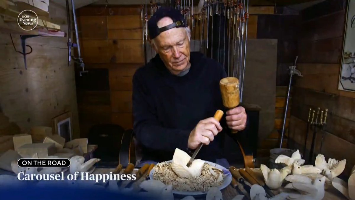 During the Vietnam War, a young Marine held onto a small music box to escape the chaos around him. It sparked a vision of a carousel in a peaceful mountain valley. Decades later, he brought that vision to life, with a carousel that now brings joy to millions. Steve Hartman is On the Road.