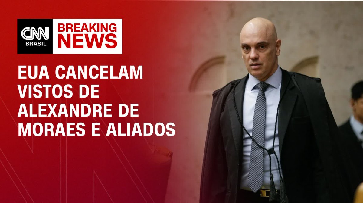 Rubio ordena revogação de vistos de Moraes e aliados; assista #CNNPrimeTime