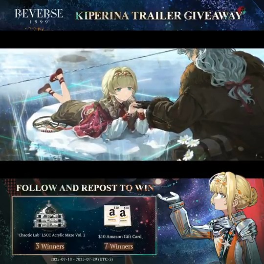 Kiperina Trailer - Safety Lines | Reverse: 1999 A whole new journey of learning and adventure. [Giveaway] 1.Follow Reverse: 1999 | Version 3.4 Available Now 2.RT before July 29th HD: DL: #Reverse1999Ver2ꓸ7 #Kiperina