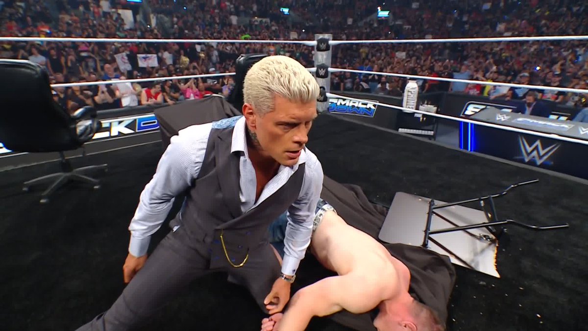 Whether John Cena likes it or not he will be at SummerSlam… in a STREET FIGHT 🔥 Cody Rhodes