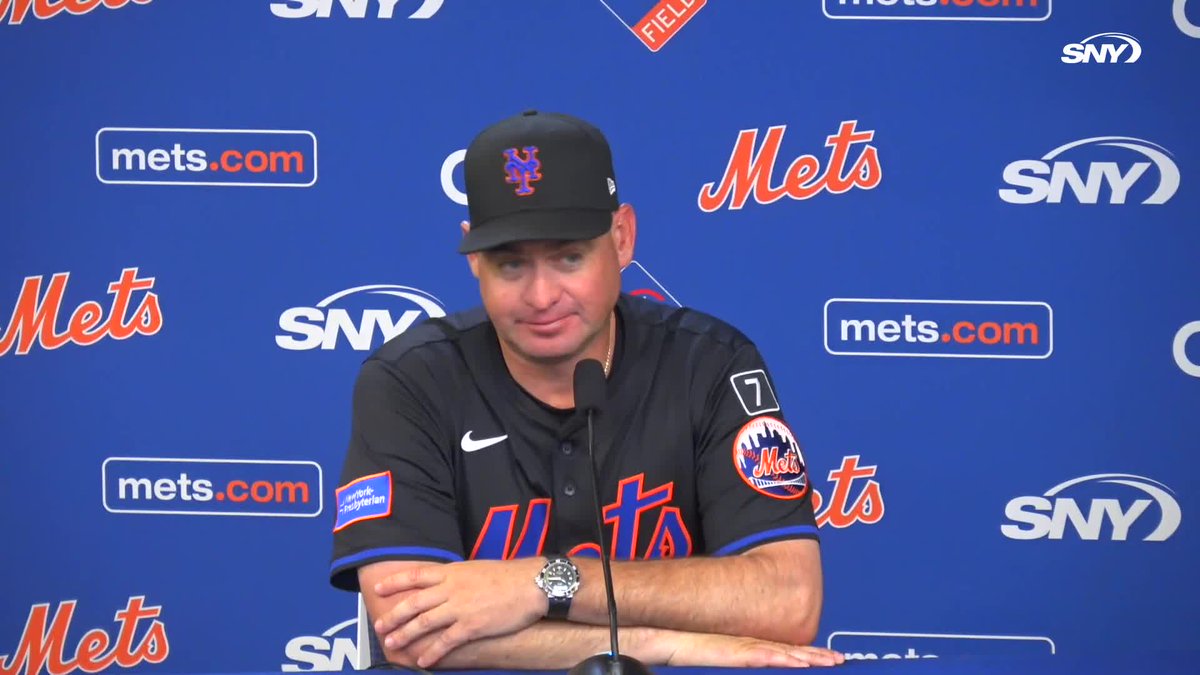 Carlos Mendoza explains his bullpen decisions tonight: "At that point once we got down three, four, Waddell is kind of like our lone man there. I'm not going to deploy our high-leverage guy when you're chasing three, four, five runs"