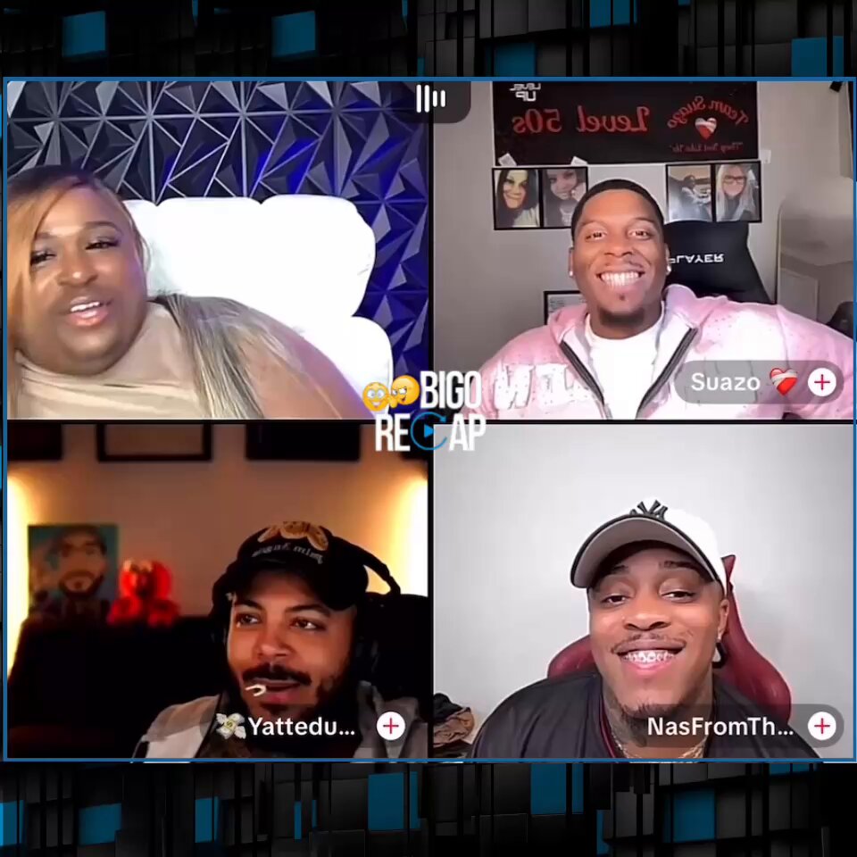 Things get messy during the panel over on #TikTok as #Drebaby flaunts his new wig, but someone turns on their comments audio response feature and Dre’s #Wig takes a beating. Take a look! 🤣🤭💇🏽‍♀️ #Bigorecap #Bigolive #Bigousa #Bigo
