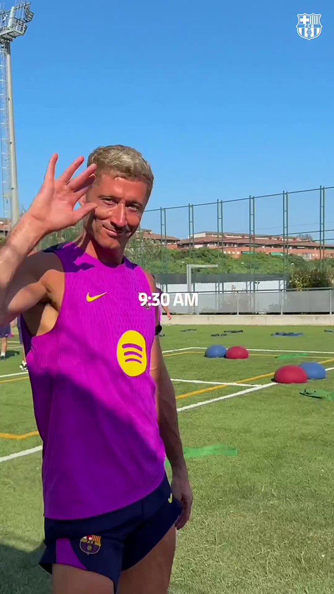 A training session with Lewy