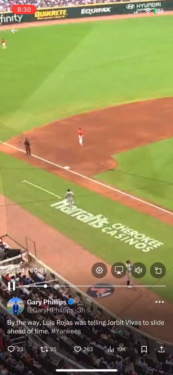 Don’t get me wrong: this was horrible baserunning by Vivas. No question. Inexcusable. But our 3B coach needs to do better here, right??? Look at where he’s positioned. He also needs to be more emphatic, show more urgency. He did a terrible job imo. Am I being too nitpicky?