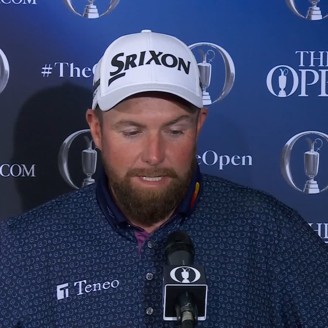 "I had to take the penalty because I can't have my name tossed around like that" 💭 Shane Lowry reacts to receiving a two-shot penalty after his ball appeared to move in the rough on a practice swing at the Open Championship 👇