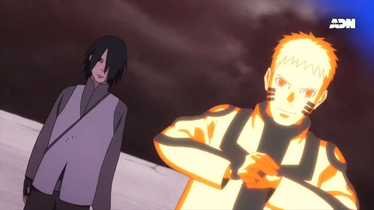 Il y a 7 ans jour pour jour, l'incroyable combat NARUTO/SASUKE VS MOMOSHIKI avait lieu ! 🌀 Ce moment-là dans l’anime Boruto ! 👏