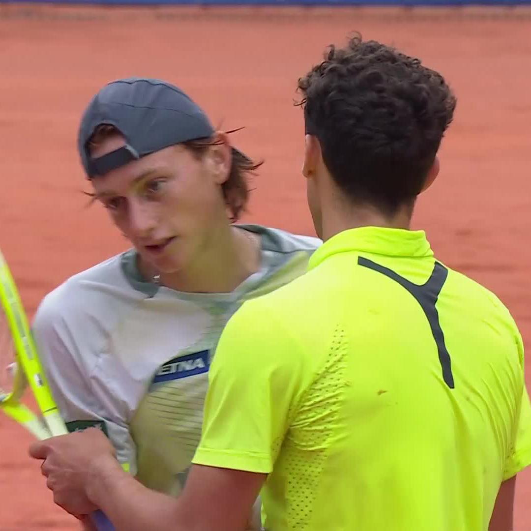 Juan Win Away 👀 Juan Manuel Cerundolo defeats Buse 6-3 6-3, and is back into an ATP Tour Final for the first time since 2021! EFG Swiss Open Gstaad