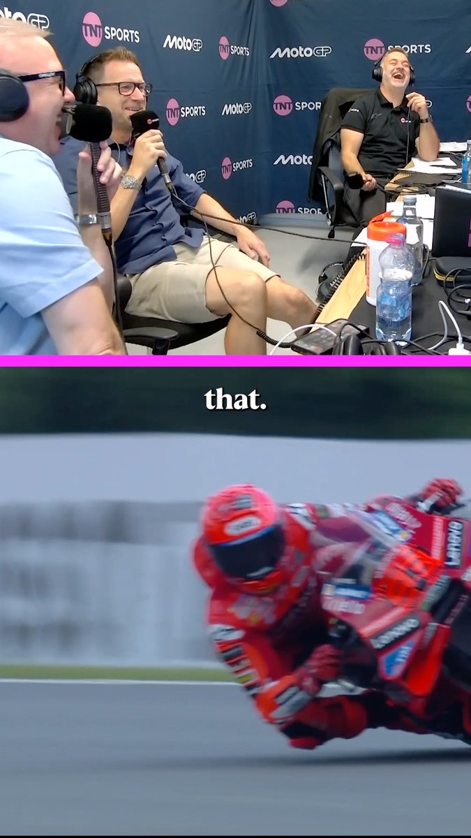 Can Neil do what Marc Marquez does?! 👀 Hopefully his comments give you as much of a chuckle as it did the boys in the commentary booth 😏 #MotoGP | #CzechGP 🇨🇿