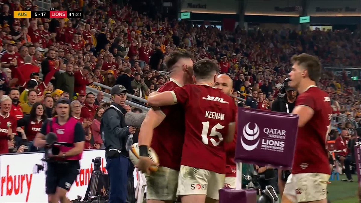 The PERFECT start to the second half from the Lions 🦁