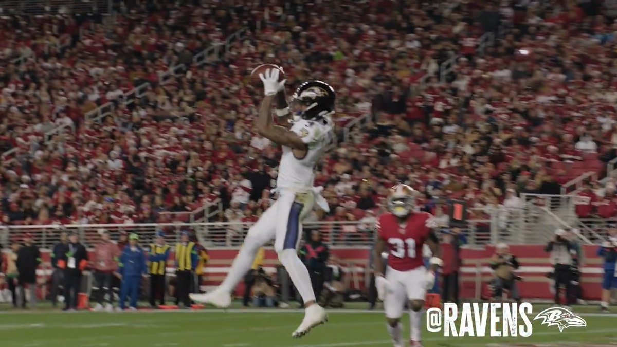 Zay Flowers hitting the Grinch celebration on Christmas Day is easily one of my favorite Ravens celebrations of all time!