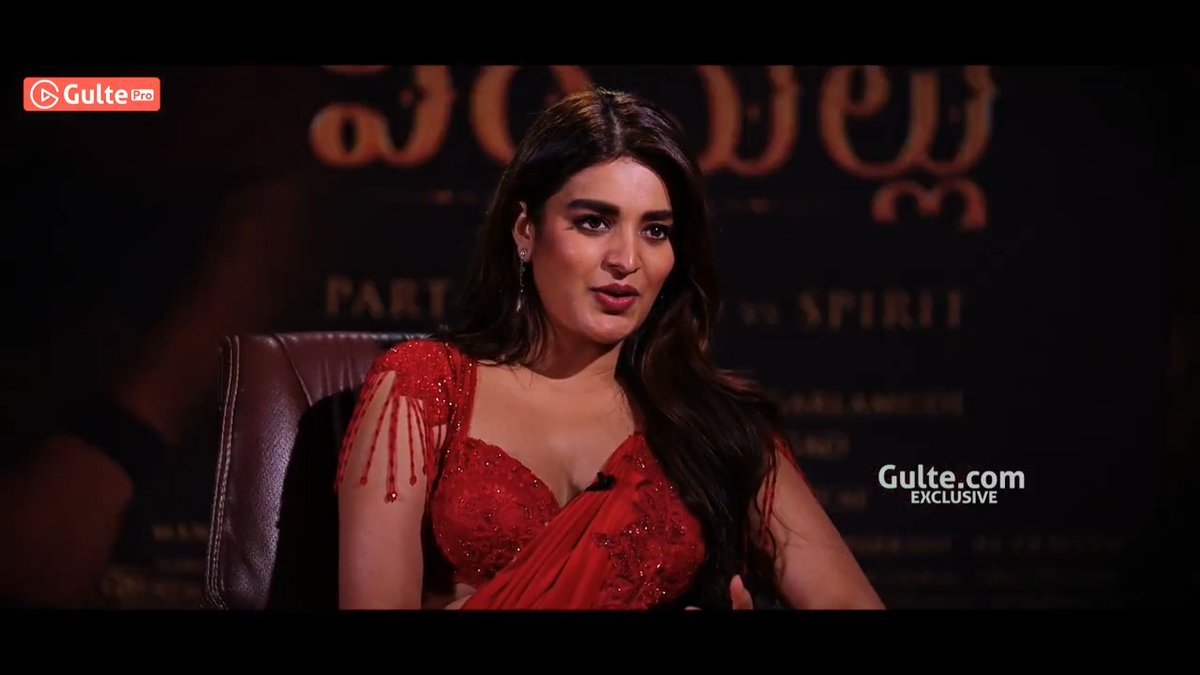 #NiddhiAgerwal: “I'm happy with the hype of #HariHaraVeeraMallu. I don't think hype is positive. Too much expectation only leads to disappointment.” Full Interview: