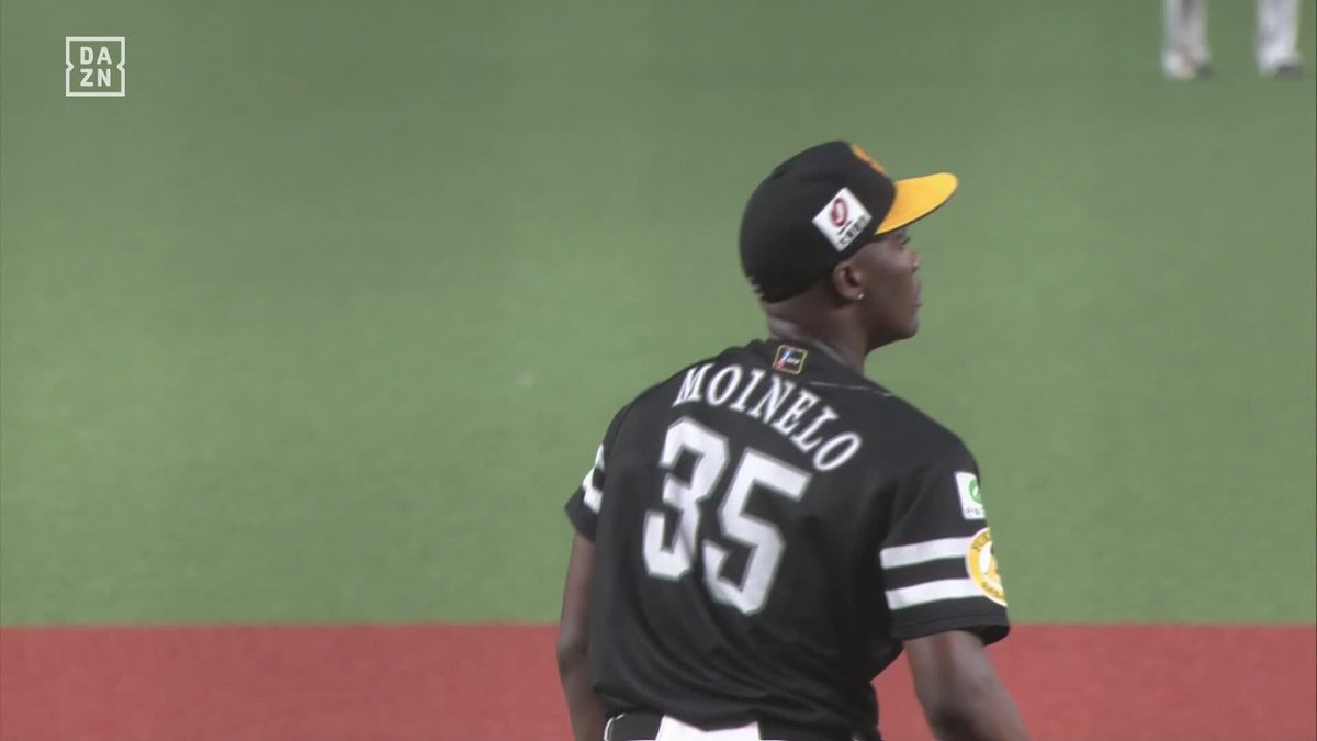 ホークスの攻撃は18回ある モイネロが2安打完封で8勝目 ※映像は7回の奪三振 ⚾プロ野球(2025/7/19) 🆚西武×ソフトバンク 📱Live on DAZN #オレをみろ #sbhawks