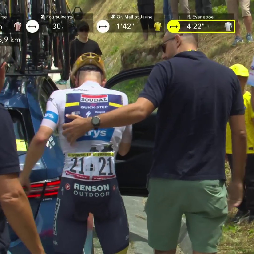 the little kid applauding him. this is cycling. ❤️‍🩹