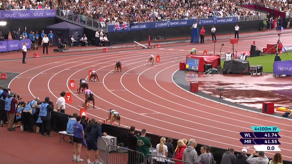 43.73 NR 💥🎥 A wonderful race by Sarah Leahy, Ciara Neville, Lauren Roy and Sarah Lavin! 🙌 #IrishAthletics