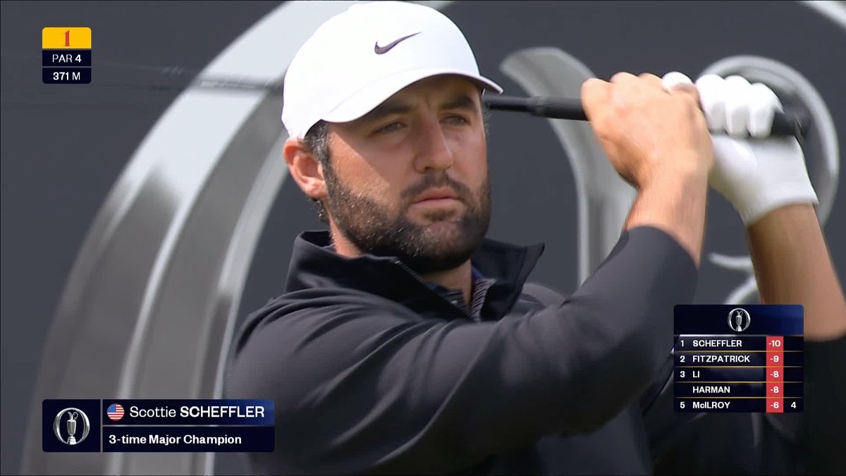 Who will make a charge on moving day? 🤔 Matt Fitzpatrick and Scottie Scheffler get underway 🙌