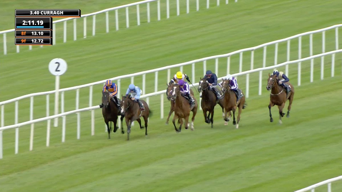 MINNIE HAUK WINS THE JUDDMONTE IRISH OAKS! 🏆 An English and Irish Oaks double! #ITVRacing |The Curragh Racecourse