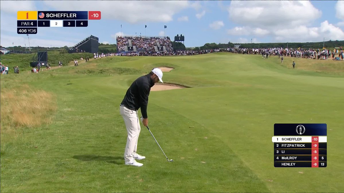 "Rory's coming to get you" 🤣 A fan gives a warning to Scottie Scheffler 🗣️
