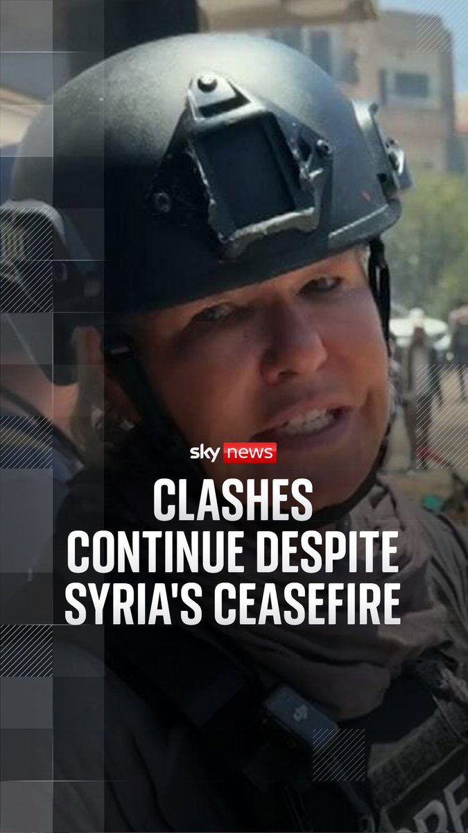 Syria's government says its security forces are deploying in the predominantly Druze city of Sweida as fighters continue to clash despite reports of a ceasefire being agreed. Alex Crawford explains the situation.