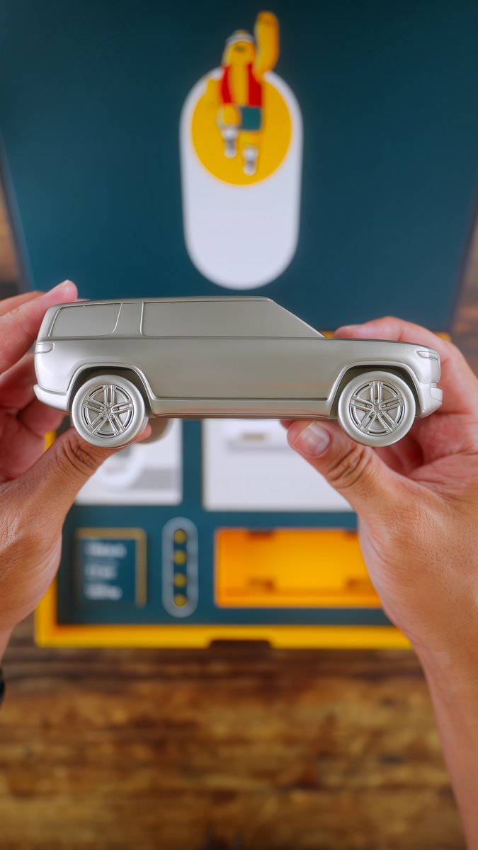 Not your average welcome kit. Quad Launch Edition comes with Power Bank, Key Fob, a cast car model, valve stem caps, a personal letter, license plate holder and a vehicle print.