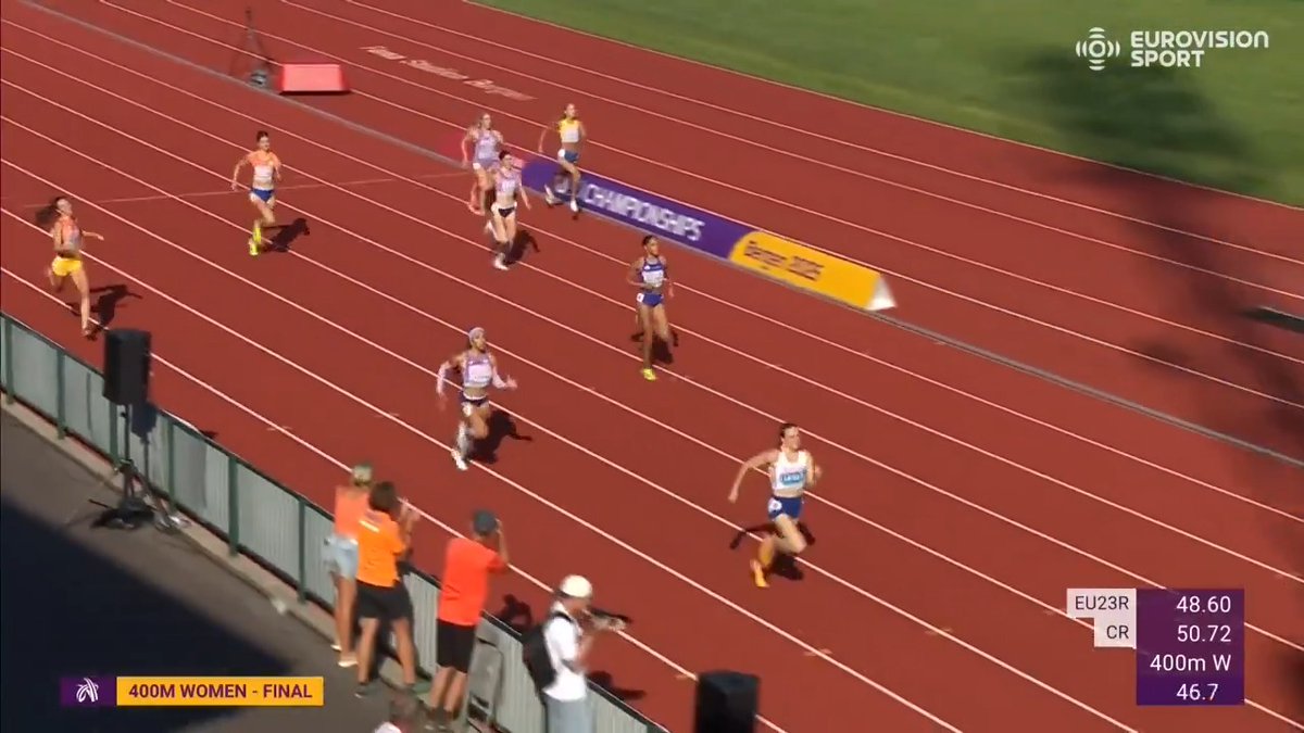 🥉 LE BRONZE ET UN CHRONO DE FOLIE ! 🇫🇷 Alexe Deau prend la 3e place de la finale du 400 m aux Europe U23 en 50''94, record explosé ! 🤯 Elle n'est qu'à un dixième du record national U23 de Marie-José Pérec ! 💻 Suivez #Bergen2025 en DIRECT sur