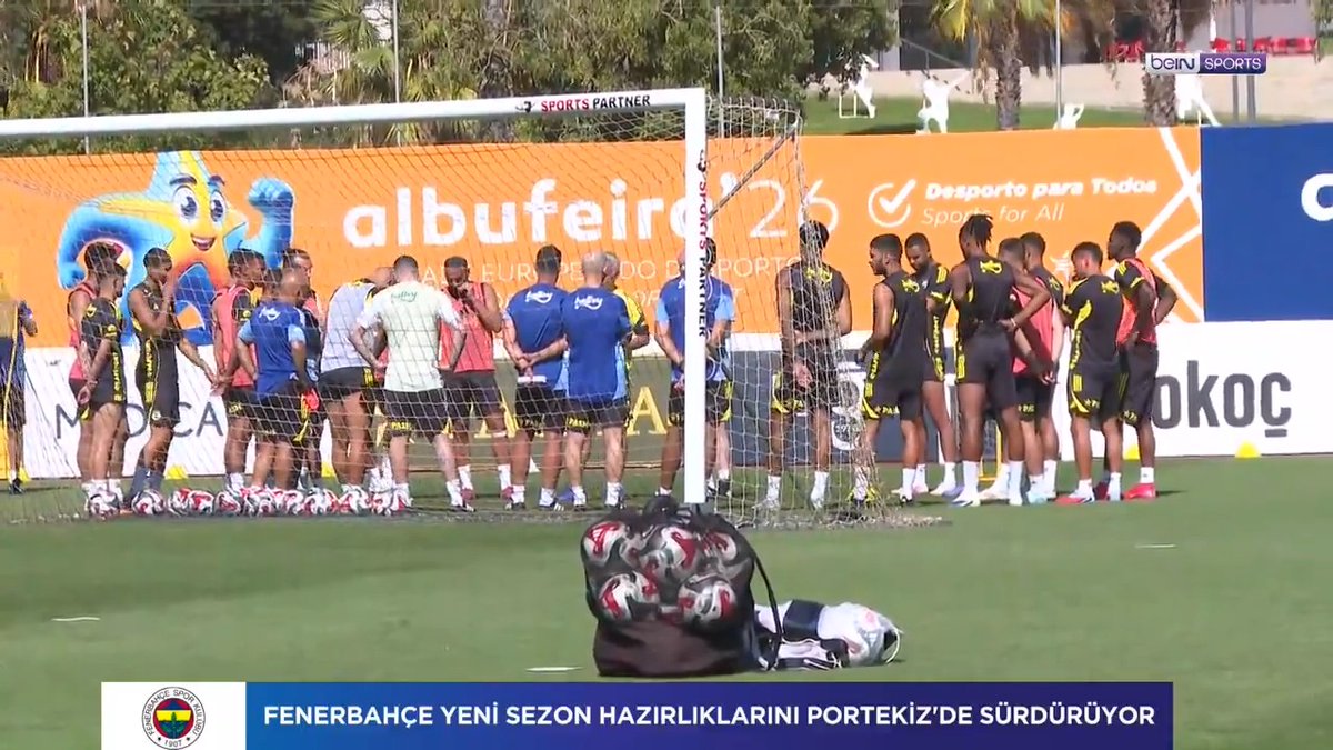 🟡🔵 Fenerbahçe yeni sezon hazırlıklarını sürdürüyor 🗣 Muhabirimiz Onur Çubukçu, Fenerbahçe'nin Albufeira kampından bilgilendirmelerde bulundu. | #beINSPORTS