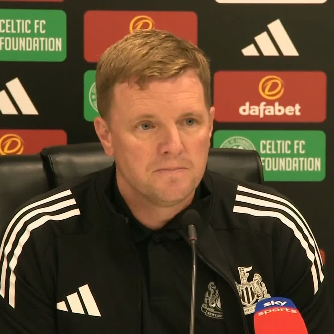 "Alex is happy at Newcastle" Eddie Howe on Alexander Isak's future at Newcastle 🚨
