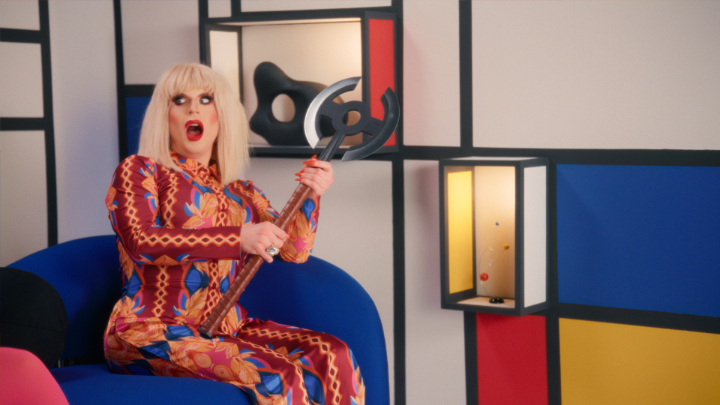 Charlize Theron gifted Katya an axe! Our queens watch The Old Guard 2 on this week's I Like To Watch. New episode now playing on YouTube!