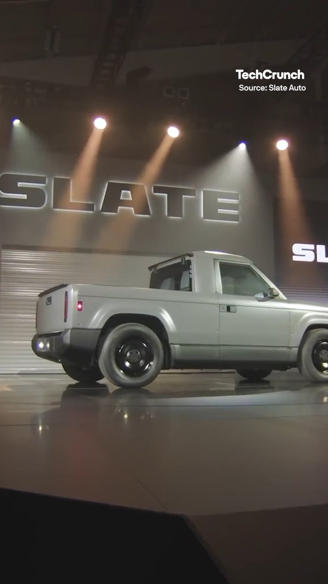 Jeff Bezos-backed Slate Auto has come out of stealth, with EVs built without all the high tech bells and whistles. The Blank Slate truck doesn't even come with paint which allows customers to fully customize their ride and skip and costly add-ons that they don't need.