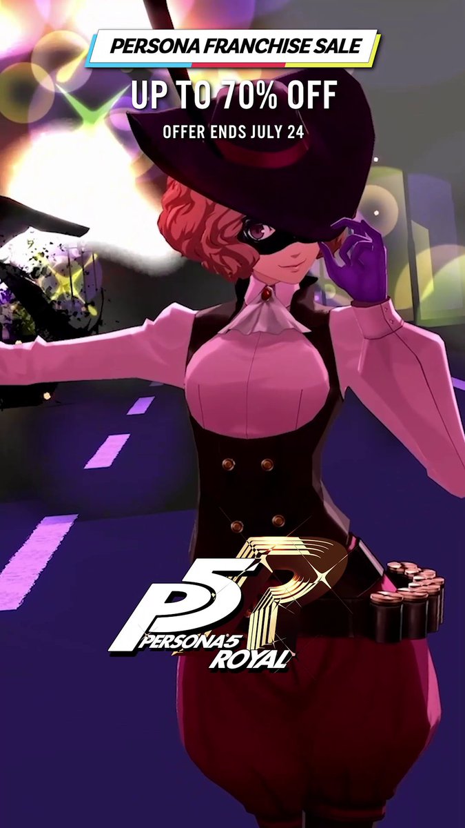 Get ready to step into a place between dream and reality, mind and matter… 💙❤️💛 Take up to 70% off games like Persona 3 Reload, Persona 5 Royal, and Persona 4 Golden during the Persona Franchise Sale on Steam! Buy now: