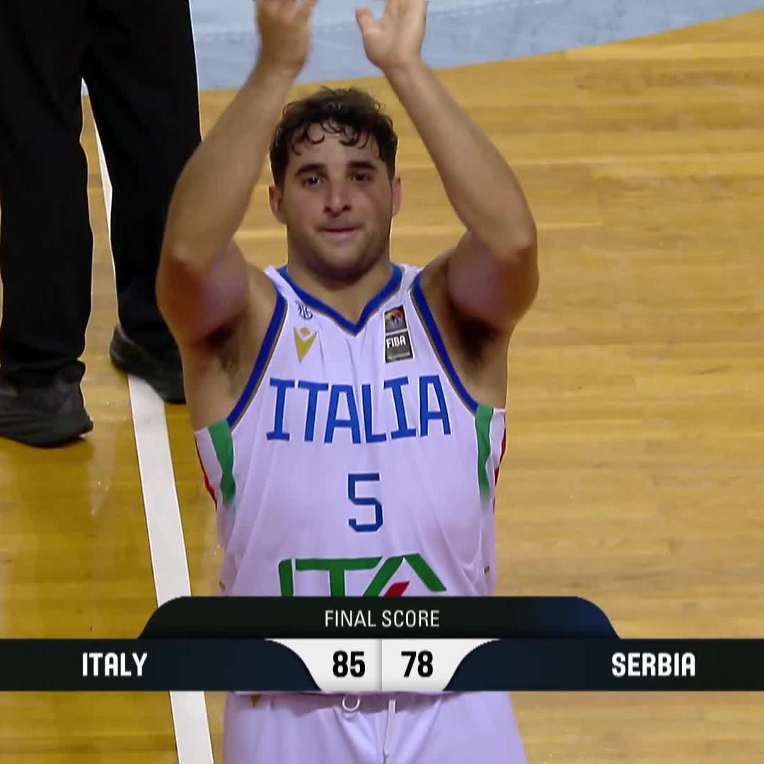 ITALY ARE GOING TO THE #U20EUROBASKET FINALS! 🚀🇮🇹