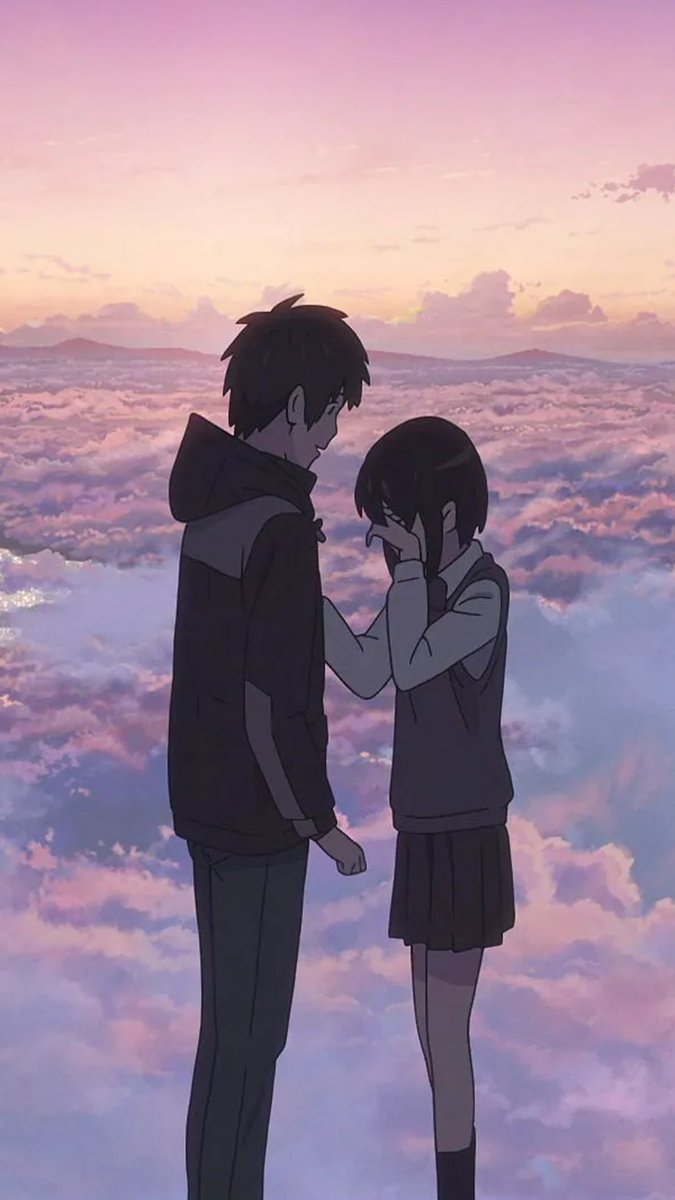 “I wanted to tell you. Wherever you are in the world, I’ll search for you.” Film: YOUR NAME (2016)
