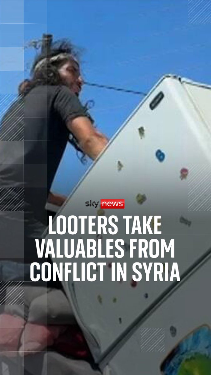 Animals, bikes and other goods were filmed being taken from Syria's Sweida region as armed groups clashed. Sectarian violence has led to hundreds of deaths in southern Syria. Alex Crawford reports.
