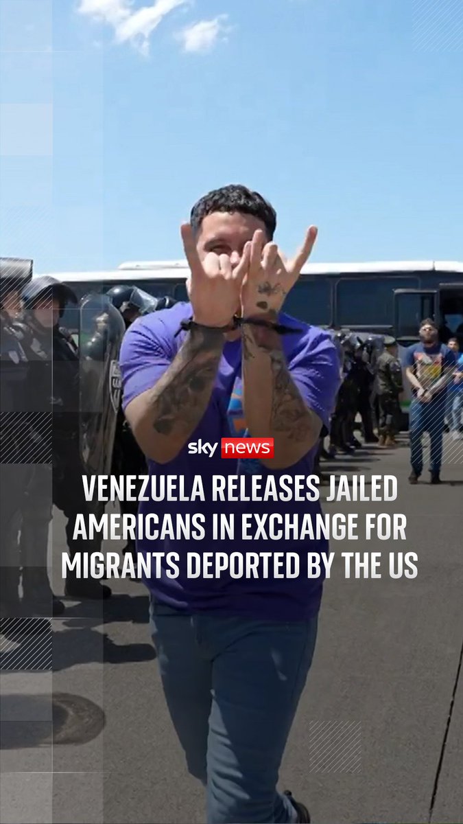 Venezuela released 10 jailed Americans in exchange for migrants deported by the US to El Salvador. Read more from US correspondent Martha Kelner: