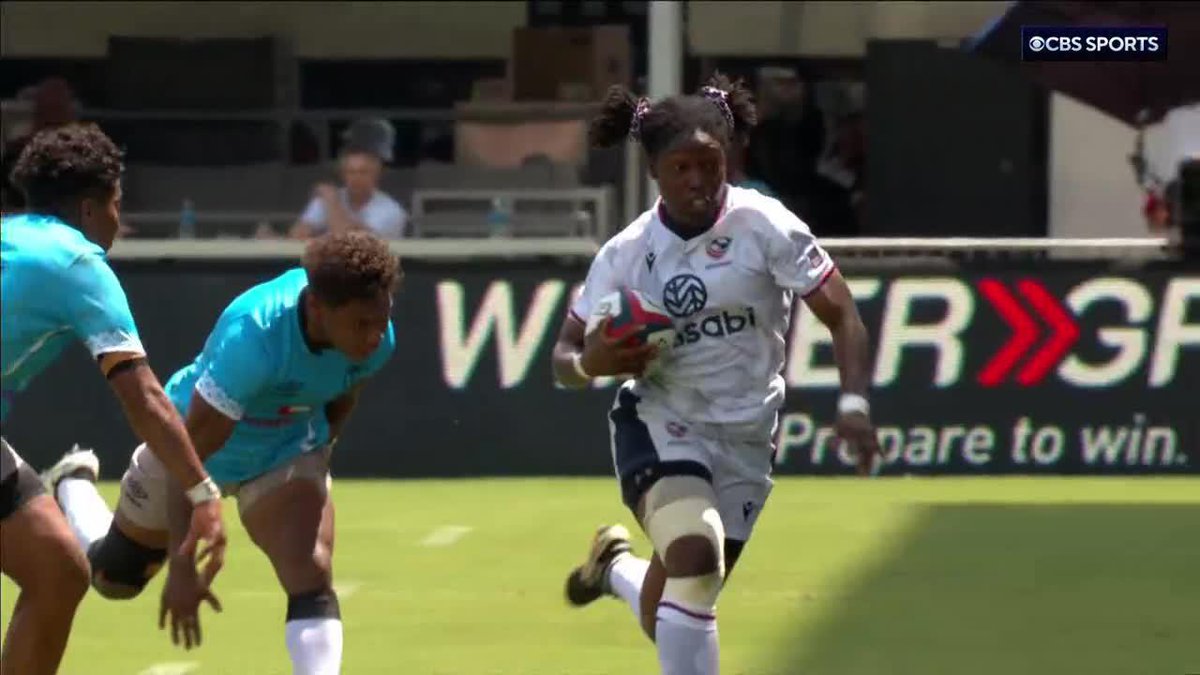 Erica Coulibaly just turned on the JETS for this try 🤯✈️