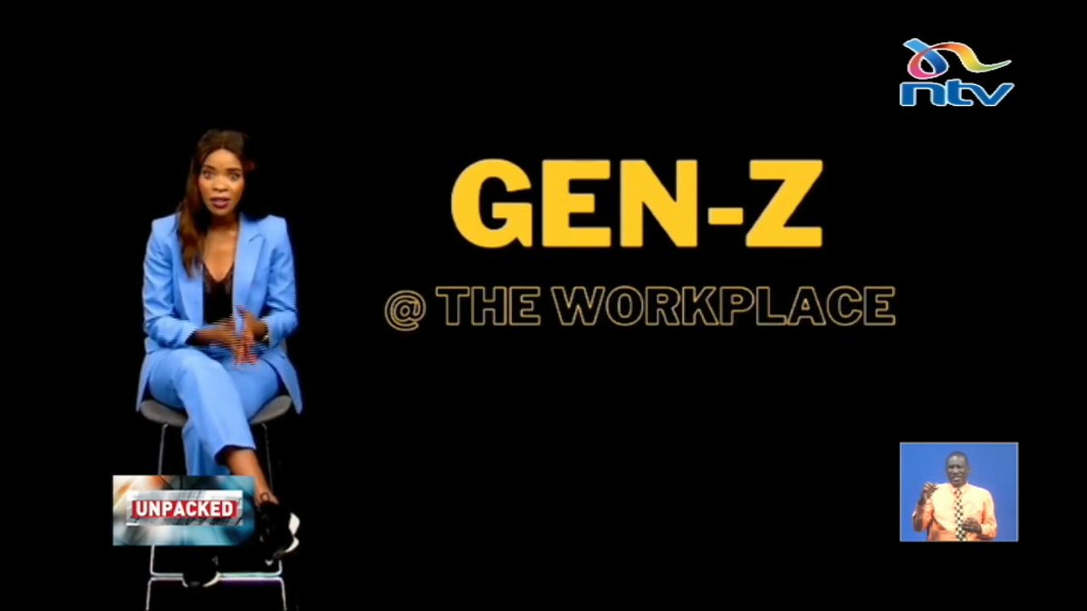 Gen Z In The Workplace Employers call Gen Z soft, entitled, and hard to manage. But Gen Z says the workplace is outdated and unfair. But is this really about a difficult generation or a system stuck in the past? Thoughts? #NTVWeekendEdition Michelle Ngele-Odhiambo Number8, the poet