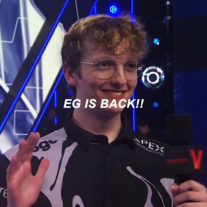 EG IS BACK!!!! SEE YOU ON STAGE @ 2PM PT