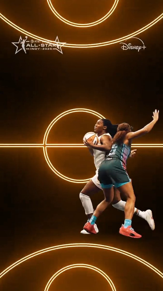 They're ready to hit the court! 🏀 Catch the WNBA All-Star game TONIGHT at 8:30PM ET on Disney+.