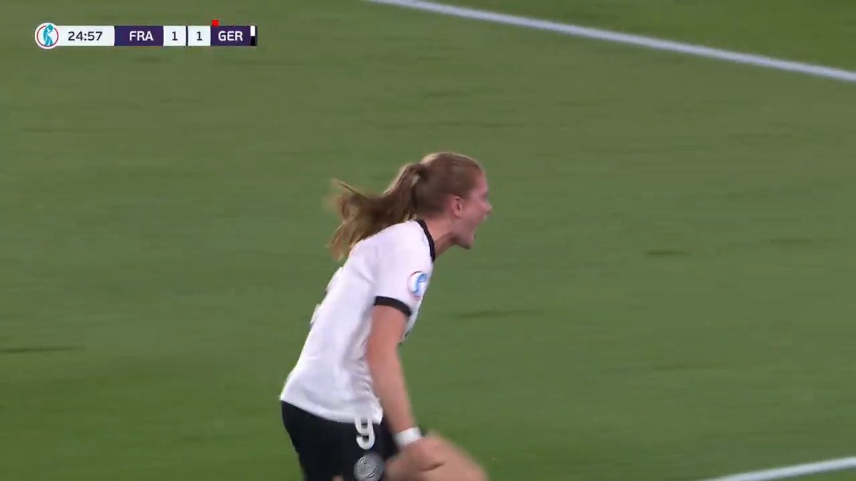 GAME. ON. 🔥 Sjoeke Nüsken ties it for Germany! 🇩🇪