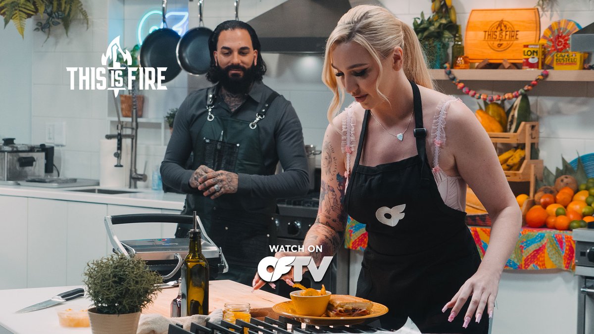 Is there such thing as too much meat? 🥩 Find out on #ThisIsFire with @kittybaby_cam & @kslibrarygirl! 📺 Watch FREE: