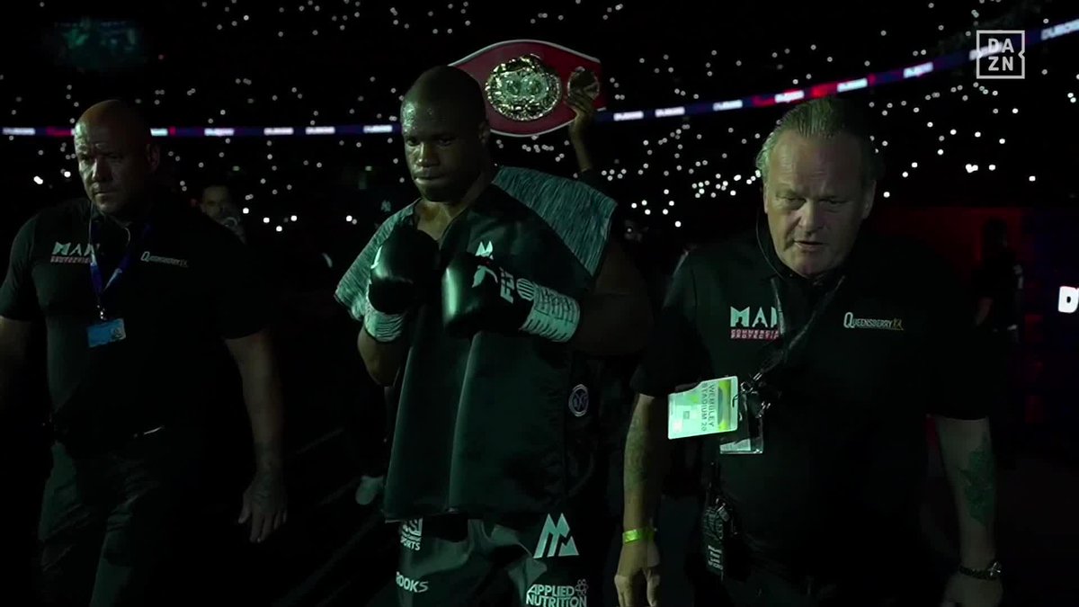 An iconic ring walk from Daniel Dubois at Wembley🏟️🤯 🎟️ Buy #UsykDubois2 NOW HERE --> | Live Now