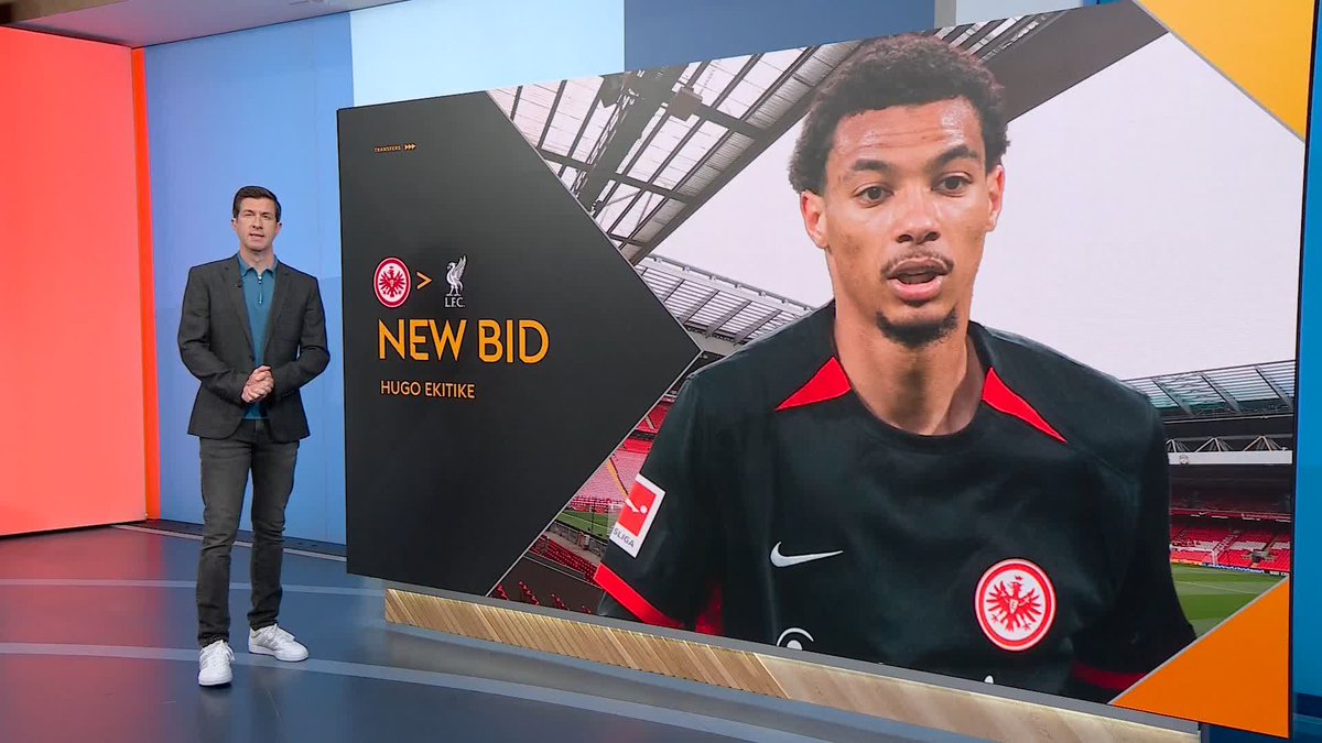 Liverpool have made an offer of £69 million plus add-ons for Eintracht Frankfurt striker Hugo Ekitike 🚨