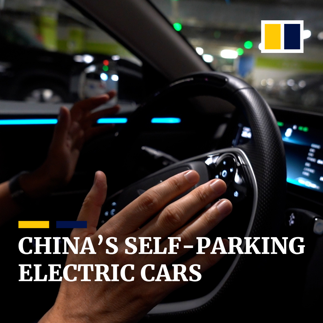 This Chinese EV can drive automatically in a dimly lit parking garage, and then park itself autonomously! #AutonomousVehicles #i #AI #EV #China #Videos #XPeng #Robotic #Tech #DeepLearning #parking #selfdriving #Startup #A
