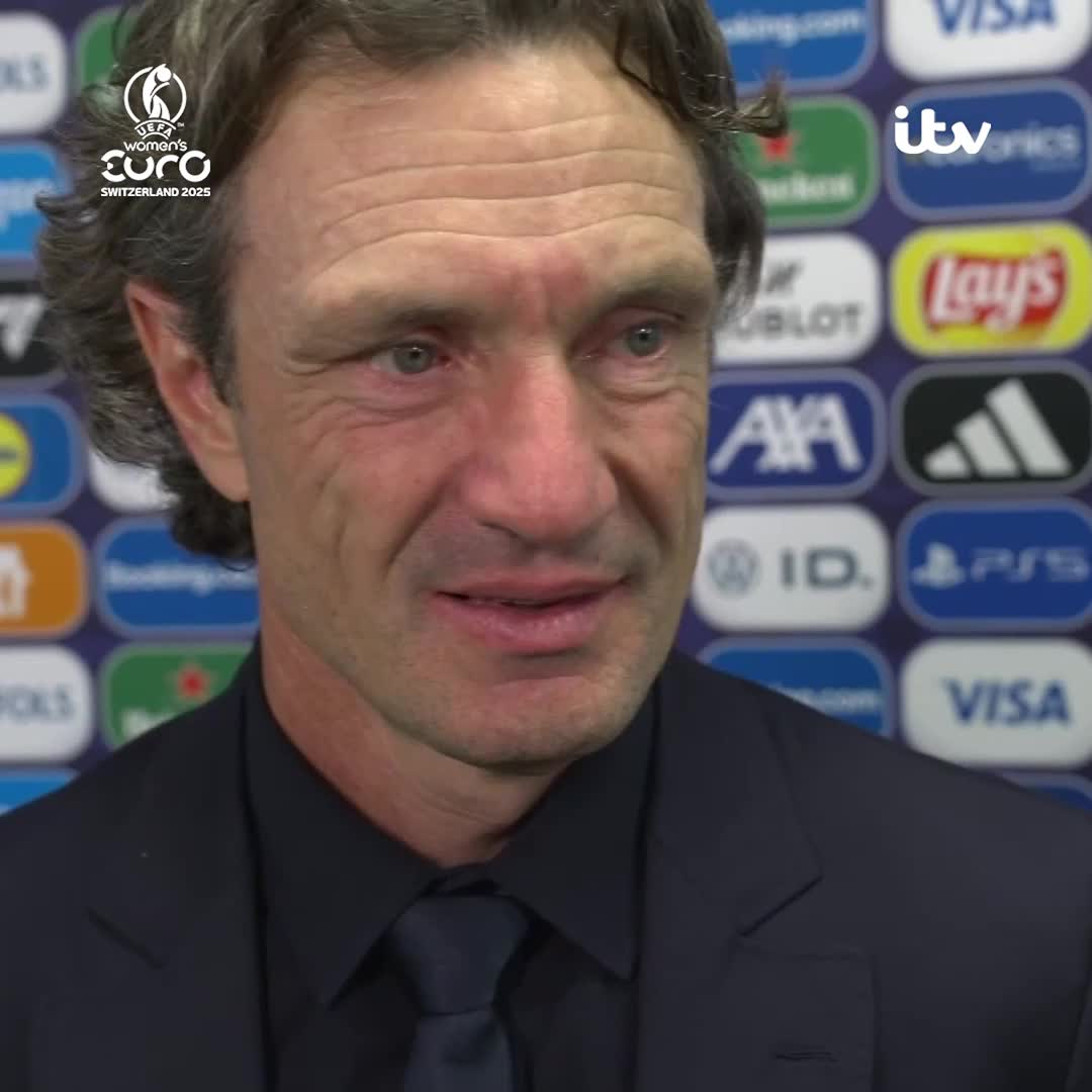 "I have a young team and all the players took responsibility" 🗣️ Laurent Bonadei reflects after his France side lost on penalties to Germany 🎙️ Semra Hunter