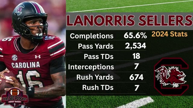 "Right now, if you had to bet your mortgage payment and you had to take Arch Manning or LaNorris Sellers for the year, I'd take Sellers." Full show: