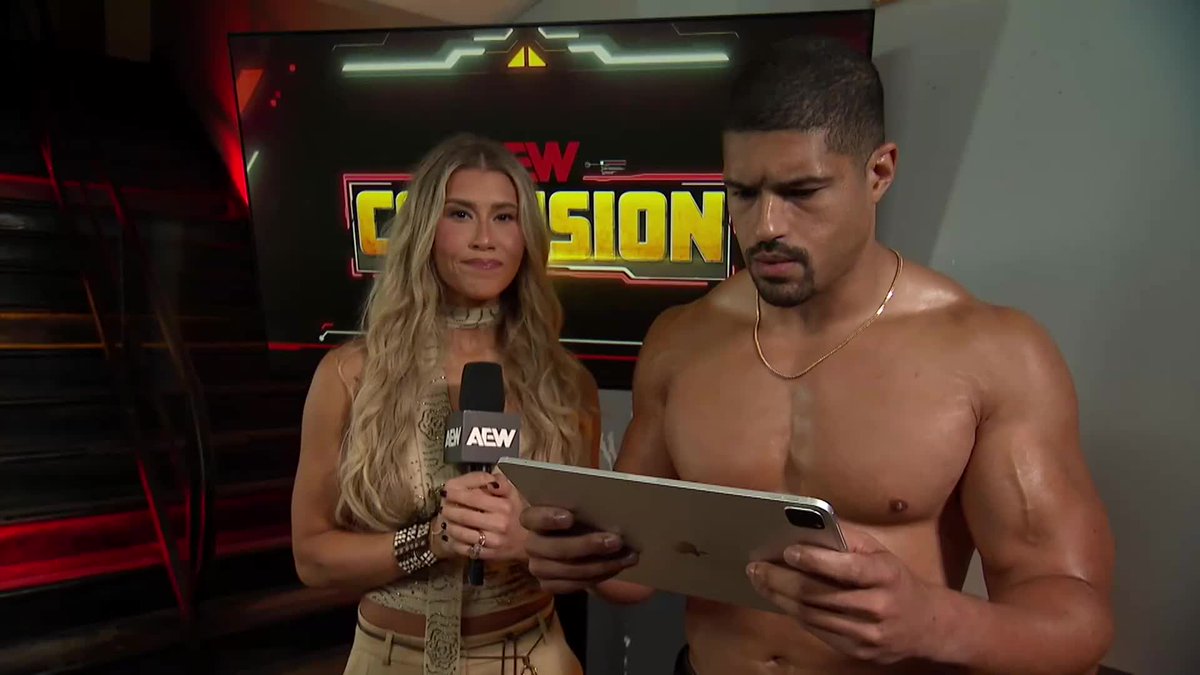 "Do you trust me?" Kip Sopp has Anthony Bowens’s next opponent lined up for next week! Watch #AEWCollision on TNT &amp; HBO Max