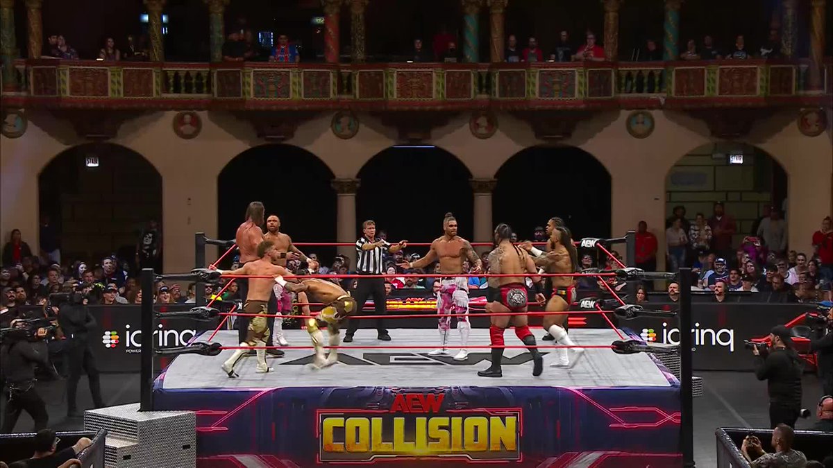 It’s a brawl in Chicago with $200K up for grabs! Watch #AEWCollision on TNT &amp; HBO Max