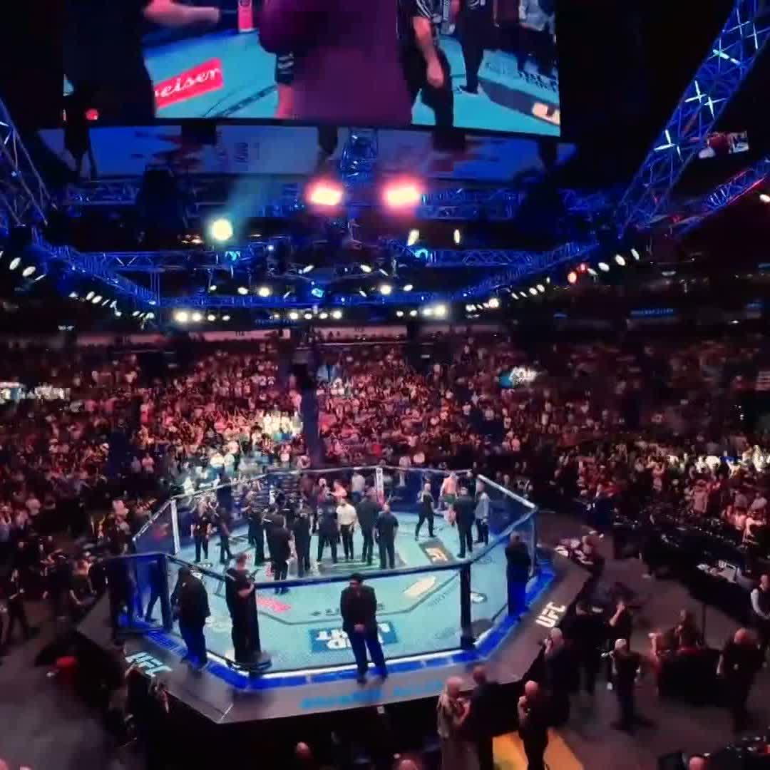 NO ONE was taking this moment from him 😤 Brendan Allen is FIRED UP after that victory at #UFC318 💪