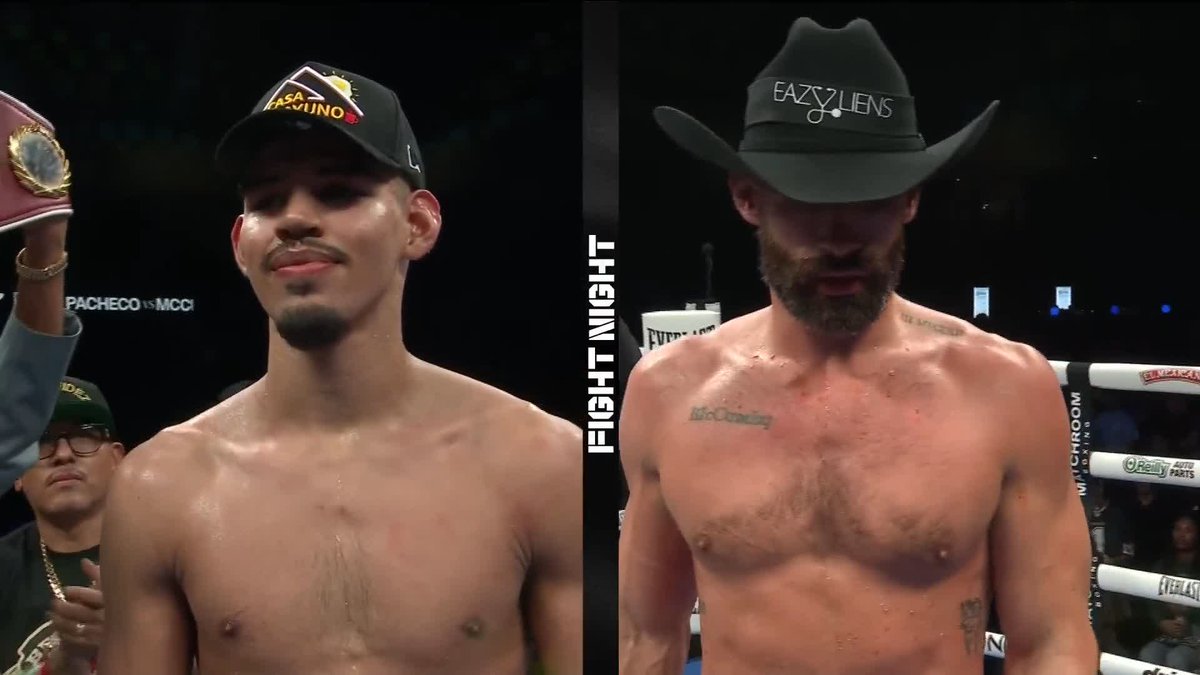 📝 120-108, 119-109, 119-109 DP defeats Trevor McCumby by UD #PachecoMcCumby #RodriguezCafu